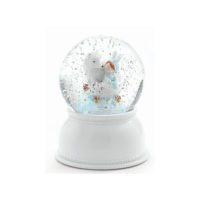 PALLA DI NEVE E LUCE NOTTURNA - VOLPE
